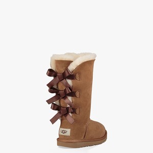 Ugg Bailey Bow II Tall Kids Classic Boots Brown (9438XZEJS)